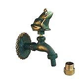 igarden　アイガーデン　アニマル蛇口 延長ジョイント付き【カエル】アンティーク風