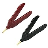 Wiysond　1対 大き ワニ　クリップ　ケルビン　Kelvin　テスト　プローブ　マルチメータ　メートル用