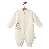SSJH ベビー 服 赤ちゃん 防寒着 新生児 カバーオール ロンパース 長袖 0~1歳 保温 秋冬 可愛い 男女兼用 出産祝い プレゼント