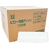 太洋紙業株式会社 日本製 業務用 ティッシュペーパー 詰め替え用 100組(200枚) 20パックセット 田子浦パルプ