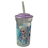 Genuine Disney Frozen Licensed Character Tumbler Lid Straw by Disney