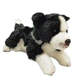 inuya ボーダーコリー 黒白 ぬいぐるみ 犬 おもちゃ 雑貨 グッズ [並行輸入品]