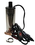 [ルボナリエ] 水中ポンプ 12L/min 12V 小型 強力 ステンレス 電動 スイッチ式 給水 排水 循環 ポンプ