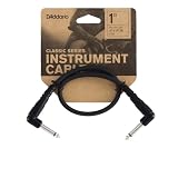 D'Addario ダダリオ パッチケーブル (シールドケーブル) Classic Series Patch Cable PW-CGTPRA-01 (30cm L-L) 【国内正規品】