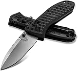 BENCHMADE/ベンチメイド 575-1 ミニ プレシディオ2 ウルトラ シルバー/直刃 折り畳みナイフ【日本正規品】