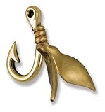Michael Healy Designs MH2511 Trout Fly Door Knocker, Brass by Michael Healy Designs