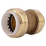 Sharkbite UIP4020 1" Brass Push-To-Connect PVC IPS x CTS Conversion Coupling [並行輸入品]