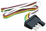 Attwood 4 Way Flat Wiring Harness & Connector Plug 14020-3