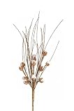 クラブパック24の季節ホワイト人工コットンPod Floral Sprays 18 "
