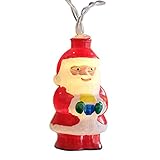 Funpa 装飾ライト ストリングライト ガーデンライ クリスマス サンタクロース 電池式 可愛い led プラスチック (3m20球)