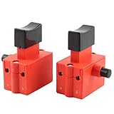 uxcell 電動工具トリガースイッチ FA4-10/2D 10A 250V 2個入り