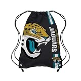 (Green) - NFL Football Drawstring Backpack Gym Back Pack Sack Bag Tote Striped Big Logo