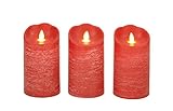 Deco 79 54887 Flameless Candle with Remote Set of 3 by Deco 79
