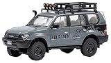 ゲインコーププロダクツ(Gaincorp Products) 1/64 トヨタ ランドクルーザー プラド 90 RHD Retrofit グレー 完成品