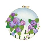 TISHITA パンチニードル刺繍スターターキット DIYクラフト用品 初心者向けパンチニードルクラフト 寝室インテリア装飾用パンチニードルキット, カラーC