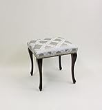 スクエアスツール　リヨン　シルバー　ダイヤ