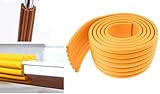 Child Home Safety Adhesive Table Desk Furniture Corner Edge Rail Bumper Guards, Ridges, Orange by To