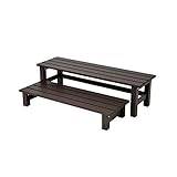 縁台 アルミ ２点セット（102cm+120cm） アルミ縁台 アルミ製 ステップ台 縁台 ステップ 軽量 花台