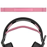 Geekria ヘッドバンド 互換性 ヘッドホンヘッドバンド 伸縮素材 パッド コルセア Corsair HS80 RGB, HS80 MAX 対応 交換用 (ピンク)