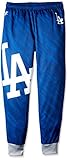 MLB Los Angeles Dodgersメンズポリエステルジョガーパンツ、ブルー、XXL