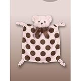 Bearington Baby Wee Dottie Pink Blankie by Bearington [並行輸入品]