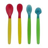 Naimo 4pcs Temperature Sensing Baby Training Spoon Set by Naimo