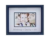 Azzure Home Baby Photo Frame for Newborn Girls or Boys Unique Baby Shower Gift for Registry Memorabl