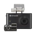 LG Innotek 3.5" 720p Touchscreen Dashcam with Front and Rear Camera (RNEK-MN31B) with Battery Protec