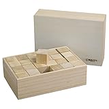 【受注生産品｜オモチャ】安心＆安全　楠の木の積み木／立方体