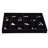 ジュエリーボックスディスプレイスタンドデコレーション収納ボックスネックレスリングボックスフランネル