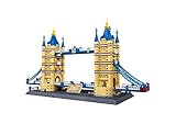 Wange Building & Construction 8013 The Tower Bridge Of London England Building Blocks (1033 Piece) [