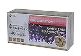 タカショー イルミネーション ミルキーウェイ ピンクグラデーション 400球
