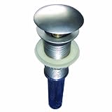 Luxo MarbleWAPOPUP BNClicker Pop-Up Assembly-BRSH NICKL POP-UP DRAIN (並行輸入品)