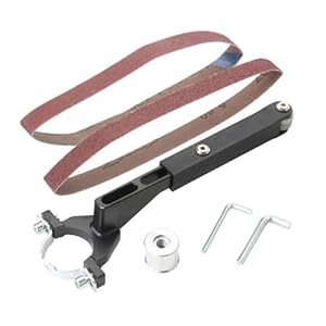 Weytoll グラインダー サンダー アタッチメント アングルグラインダー用ベルトサンダーコンバーターキット 100/125mm