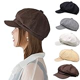 [Superbian] スペルビアン ニット帽 ビーニー メンズ 夏 サマーニット 夏用ニット帽 大きめ レディース グレー ブラック スノーボード 帽子 医療用帽子 (リネン‐ブラウン)