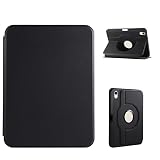 【FENUSL】For iPad mini7ケース2024型mini第6/7世代保護ケース 耐衝撃ほごシェル スタンド ペン収納付き 保護カバーiPad mini7 タイピング 多機能耐衝撃カバー 対応iPadmini6/7ケースモデル番号A2567 A2568 A2569 A2996 A2995 A2993カバー (ブラック)
