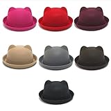 キャップ ハット ベビー用ハット 赤ちゃんキャップ キッズ 帽子 帽子 幼児の帽子 子供の帽子 児童の帽子 冬の帽子 女の子 男の子 男女児 7色 [並行輸入品] (Dark Brown)