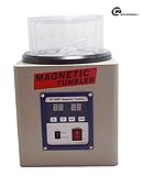 CGOLDENWALL　磁気バレル研磨機　タイマー付　800ｇハイパワー正反転可能な強磁気ポリッシャー デジタル表示　バリ除去　金属磨き シルバー磨き 銀磨き ジュエリー工具 【一年保証期間】 (ZZ