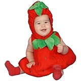 ドレスアップアメリカ277-12-24ベビーストロベリーコスチュームセット - 12-24ヶ月
