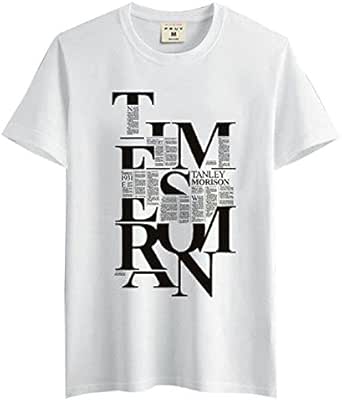 Amazon Co Jp Un Ananas 英新聞 英語 イラスト ロゴ デザイン ファッション シャツ メンズ 男性 半袖 Tシャツ 夏 秋 春 インナー トップス 楽ちん 部屋着 普段着 プライベート 飲み会 ビアガーデン 花火大会 お祭り バーべキュー 海 川