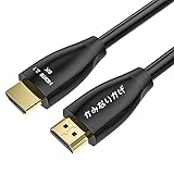 光ファイバーHDMI ケーブル 15m 延長ケーブル CL3規格(難燃性材) HDR ビデオ 4K 2160p 1080p 3D HDCP 2.2 ARC-イーサネット PS4/3 4K モニタープロジェクターなどに対応