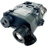 MILQUEST (LA-5C PEQ15タイプ ATPIAL UHP)【ライトモジュール LEDフラッシュライト搭載モデル 】(20mmレール対応) (ブラック)