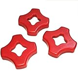 プラスチック レンチ GoPro 対応 HD Hero7 Hero6 Hero5 Hero4 Session用 レンチ RED (3個 RED)