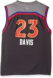 NBA New Orleans Pelicans Anthony Davis Boys – All Star Westレプリカジャージ、ブラック、XL ( 18 )