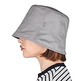 [VARZAR] Stud drop over fit bucket hat Gray