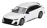 MINI GT 1/64 アウディ ABT RS6-R グレイシアホワイトメタリック (右ハンドル) 完成品