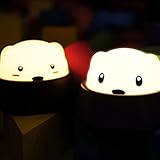 goodculler Cartoon Gantry LED Patted HitterハムスターNight Light Warm Lightスマートスイッチ子供部屋