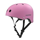 Anyfashion 8色 スポーツ ヘルメット 子供用 / 大人用 スケボー ジュニアヘルメット 自転車 キッズ こども用 ローラーブレード ブレイブボード 男女兼用 子供乗せ　保護　安全 自転車ヘ