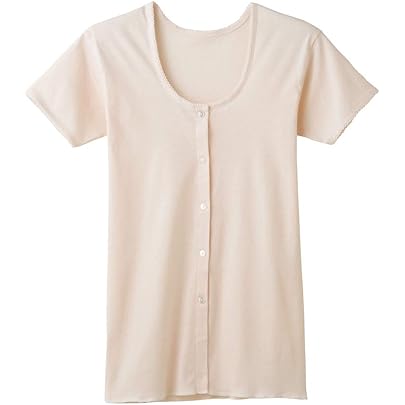 Amazon | [グンゼ] 前開き7分袖シャツ KQ5034 快適工房 レディース