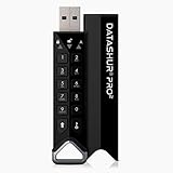 iStorage datAshur PRO2 セキュアフラッシュドライブ - FIPS 140-2レベル3認定 - パスワード保護、ほこりや耐水性、ポータブル、軍用グレードのハードウェア暗号化。 USB 3.2 (256GB)